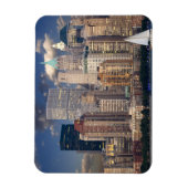 New York City Skyline vanaf Hudsonrivier Magneet (Verticaal)