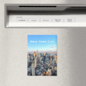 New York City Skyline View Magnet (Insitu (Vaatwasser))