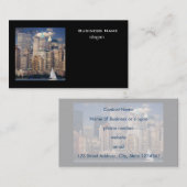 New York City Skyline Visitekaartje (Voorkant / Achterkant)