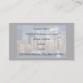 New York City Skyline Visitekaartje (Achterkant)