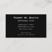  New York City Skyline Visitekaartje (Achterkant)