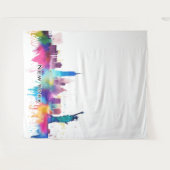New York City Skyline Wandkleed (Voorkant (horizontaal))