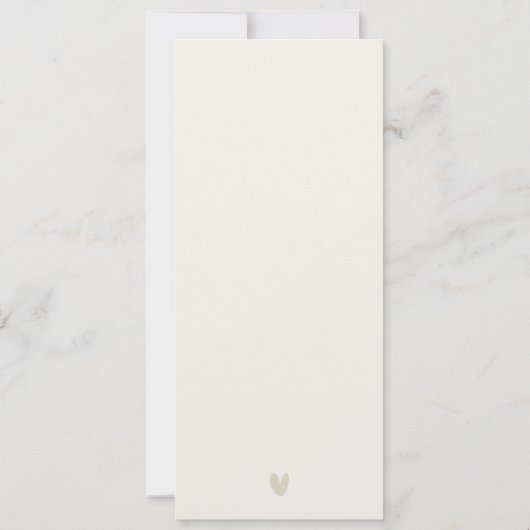 New York City Skyline Waterverf Wedding Menu Kaart (Achterkant)