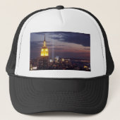 NEW YORK CITY SKYLINE WORLD TRADE CENTRUM TRUCKER PET (Voorkant)