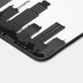 New York City Skyline Zwart Modern Manhattan NYC Bureaumat (Hoek)