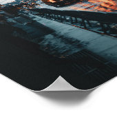 New York City Skylines: Boeiende Urban Uitzichten Poster (Hoek)