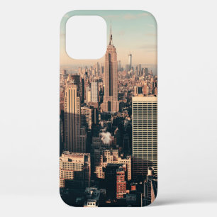 New York City skyscrapers dak terras urban uitzich Case-Mate iPhone Case
