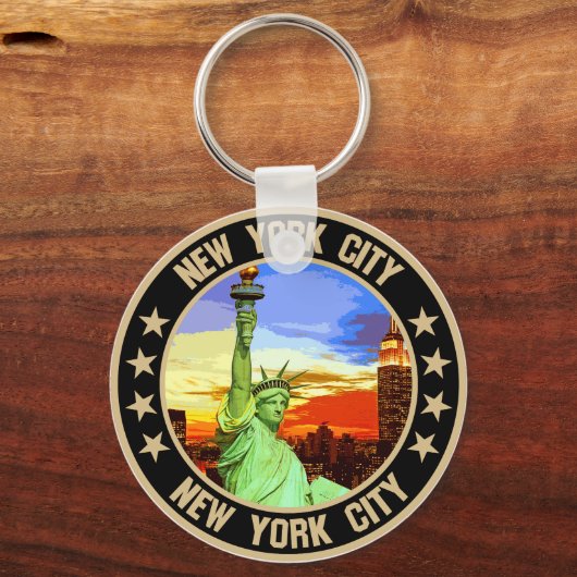 New York City Sleutelhanger (Achterkant)