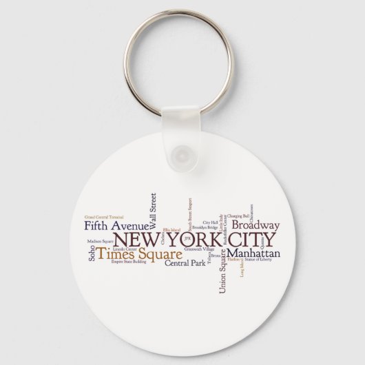 New York City Sleutelhanger (Voorkant)