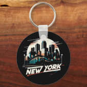 New York City Sleutelhanger (Achterkant)