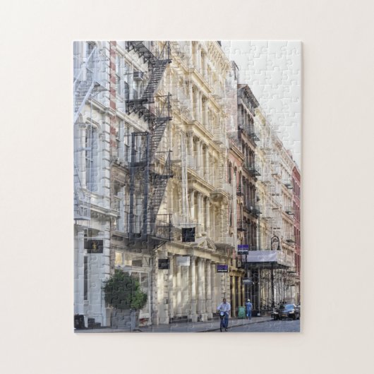 New York City SoHo Cast Iron Architecture NYC Legpuzzel (Verticaal)
