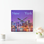 New York City Square Wall klok (Huis)