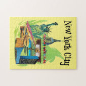  New york City standbeeld van vrijheid Reiskunst Legpuzzel (Horizontaal)