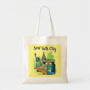 New York City standbeeld van vrijheid Reiskunst Tote Bag