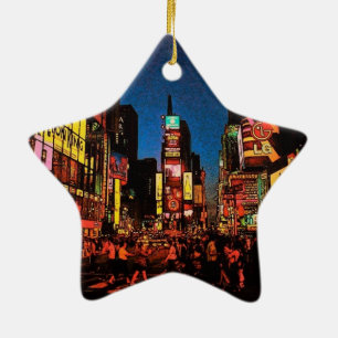 New York City Star Ornament