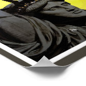 New York CIty Statue of Liberty Retro  Poster (Hoek)