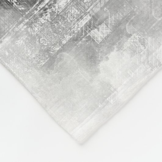 New York City Statue of Liberty Sketch Fleece Deken (Hoek)