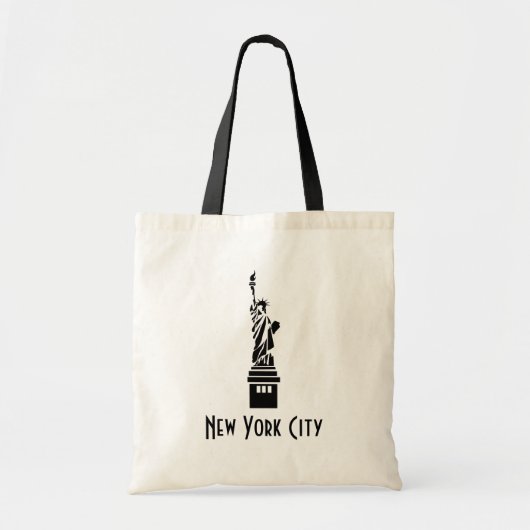 New York City Statue of Liberty Tote Bag (Voorkant)