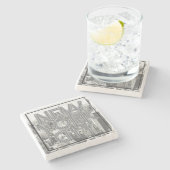  New York City Stenen Onderzetter (Zijkant)