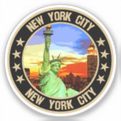 New York City Sticker (Voorkant)