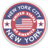 NEW YORK CITY STICKER (Voorkant)