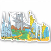 New York City Sticker (Voorkant)