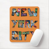 New York City Street Art Mousemat Muismat (Met muis)