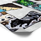 New York City Street Art Poster (Hoek)