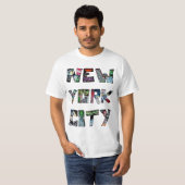 New York City Street Art T-shirt (Voorkant volledig)