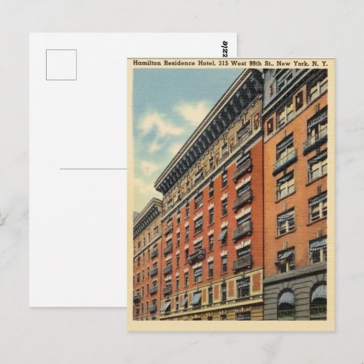  New York City Street Briefkaart (Voorkant / Achterkant)