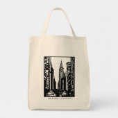 New York City Street Canvas tas (Voorkant)