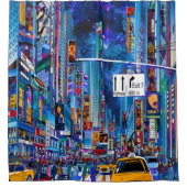 New York City Street Douchegordijn (Voorkant)