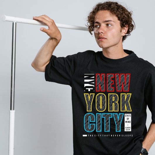 New York City Street draag T-shirt