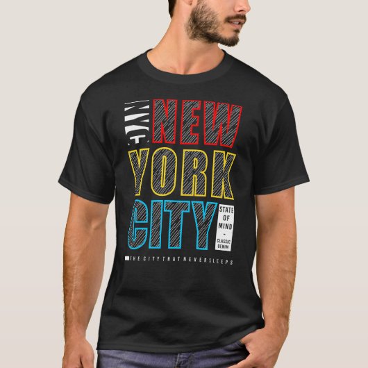 New York City Street draag T-shirt (Voorkant)