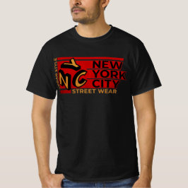 New York City Street Draag Urban Style T-shirt