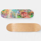 New York City Street Map Skateboard (Horizontaal)