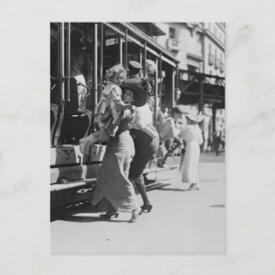 New York City Streetcar, 1913 Briefkaart