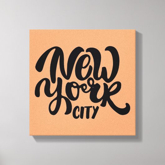New York City Style Canvas Afdruk (Voorkant)