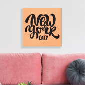 New York City Style Canvas Afdruk (Insitu (Woonkamer))