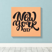 New York City Style Canvas Afdruk (Insitu (Houten vloer))