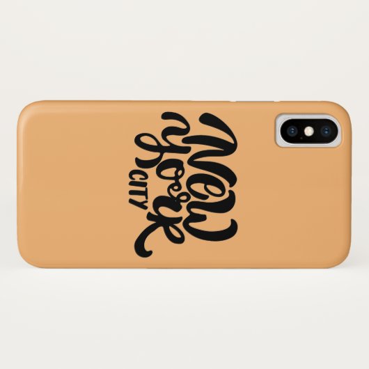 New York City Style Case-Mate iPhone Case (Achterkant (horizontaal))