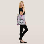 New York City Style Design Tote Bag (Op model)