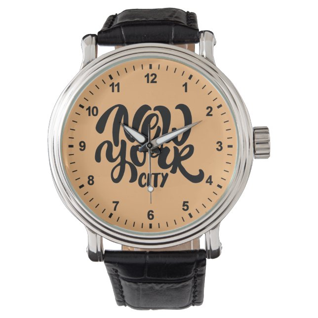 New York City Style Horloge (Voorkant)