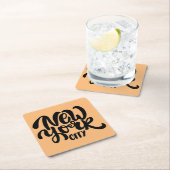 New York City Style Kartonnen Onderzetters (Insitu)