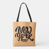 New York City Style Tote Bag (Achterkant)
