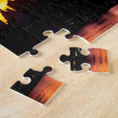 New York City Sunrise - 30 jaar Timelapse Puzzle Legpuzzel (Zijkant)