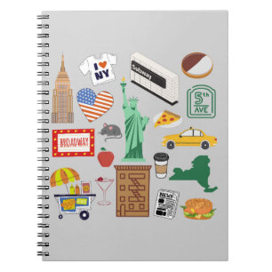 New York City-symbolen Notitieboek