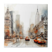 New York City Tegeltje (Voorkant)