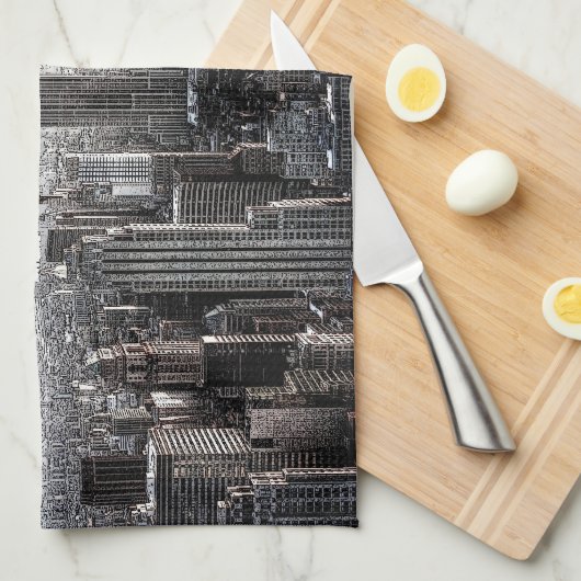 New York City Theedoek (Quarter Fold)