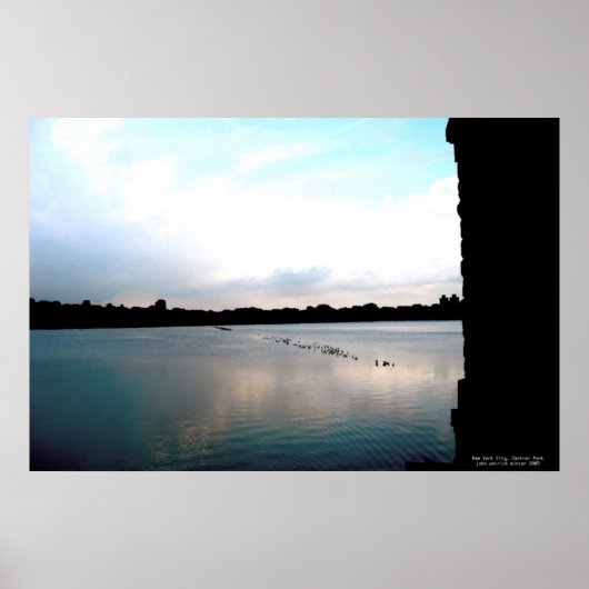 New York City Thirst, Central Park Poster (Voorkant)
